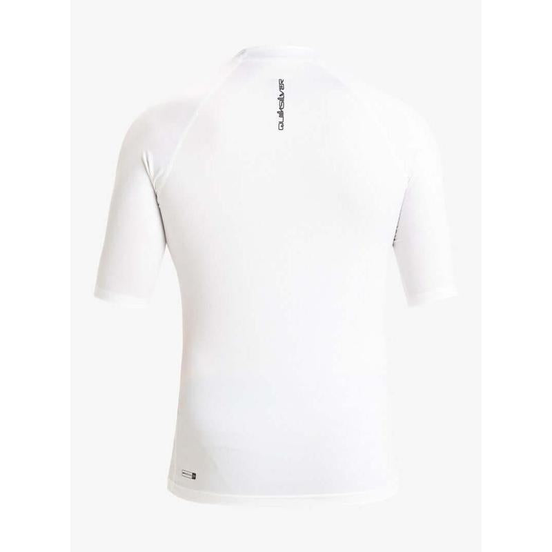 Quiksilver Herren Surfshirt Everyday Surf kurzarm mit UPF 50 - weiss