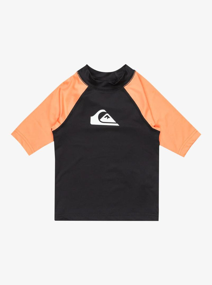 Quiksilver Kinder Lycra mit UPF 50 Everyday - black/melon