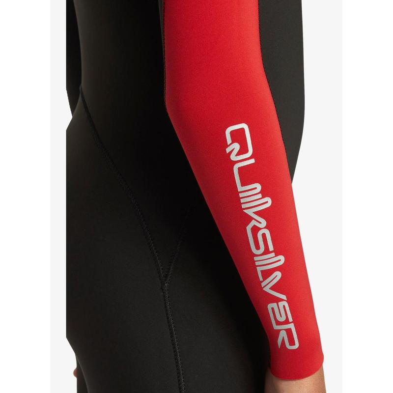 Quiksilver Kinder Neoprenanzug 3/2mm Chest Zip Everyday Sessions - High Risk Red