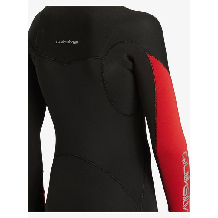 Quiksilver Kinder Neoprenanzug 3/2mm Chest Zip Everyday Sessions - High Risk Red