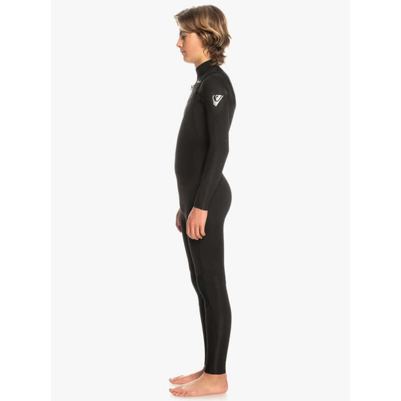 Quiksilver Kinder Neoprenanzug 3/2mm Chest Zip Everyday Sessions - black