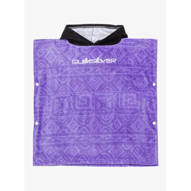 Quiksilver Kinder Poncho Surf Hoody Towel - dusted peri