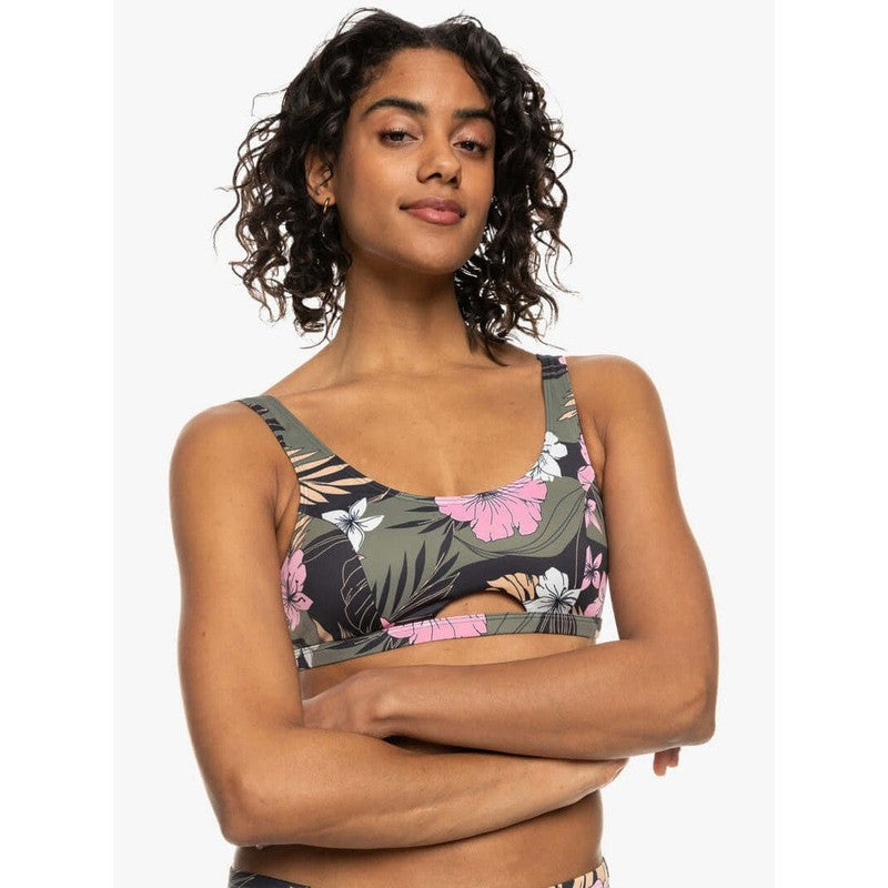 ROXY Bikini Top Pro The Tilt Shift - Anthracite Classic Pro Surf