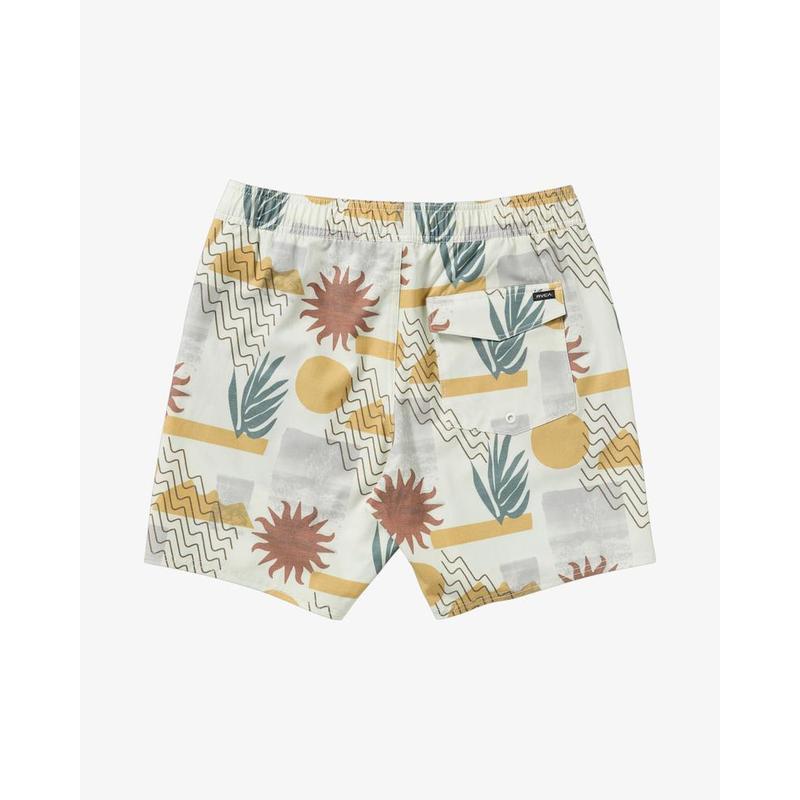 RVCA Herren Badehose Atlas Elastic 17' - natural