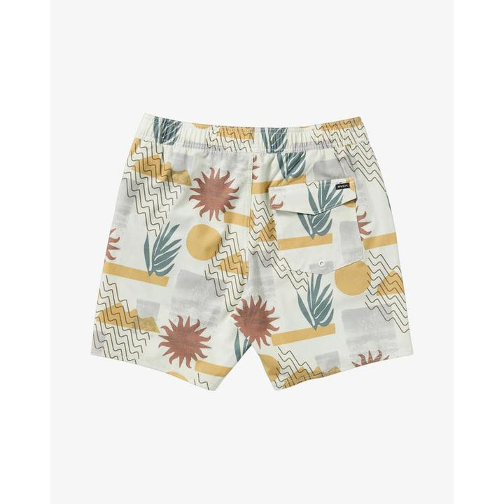 RVCA Herren Badehose Atlas Elastic 17' - natural