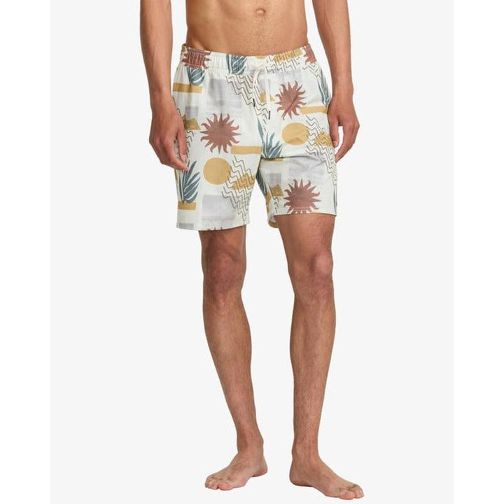 RVCA Herren Badehose Atlas Elastic 17' - natural
