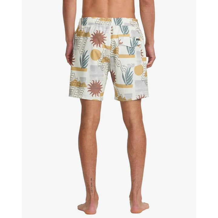 RVCA Herren Badehose Atlas Elastic 17' - natural