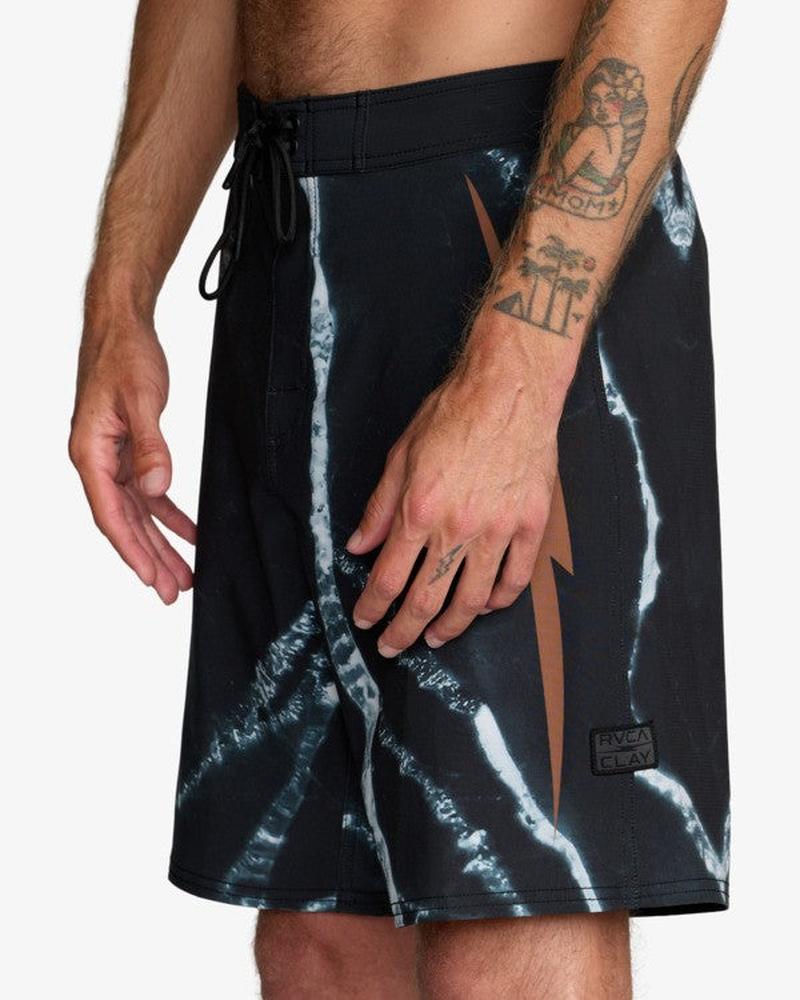 RVCA Herren Boardshorts Clay Trunk - Black Resin