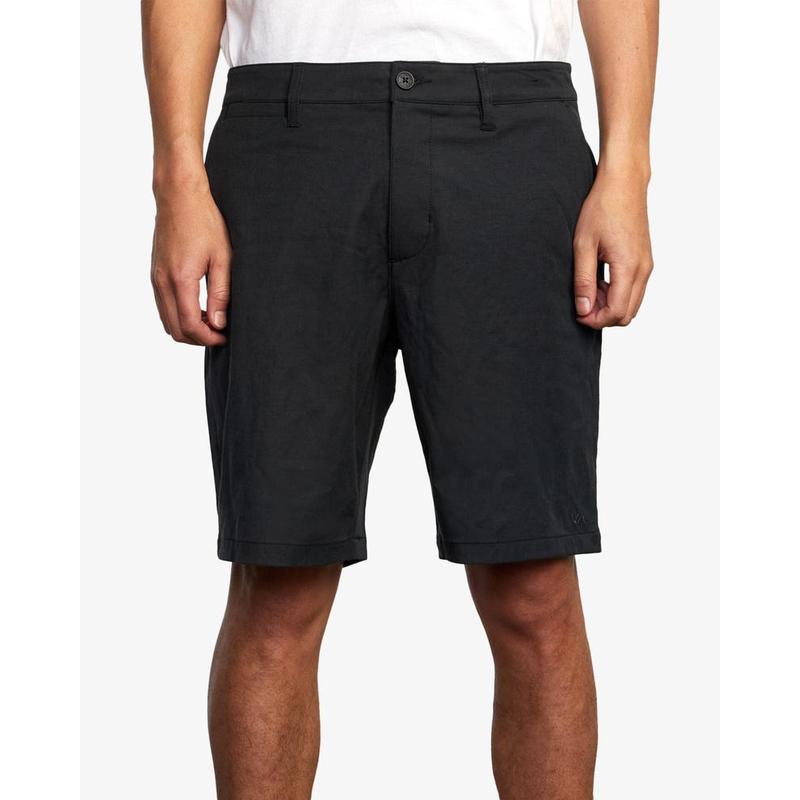 RVCA Herren Hybrid Shorts Back in Hybrid - black