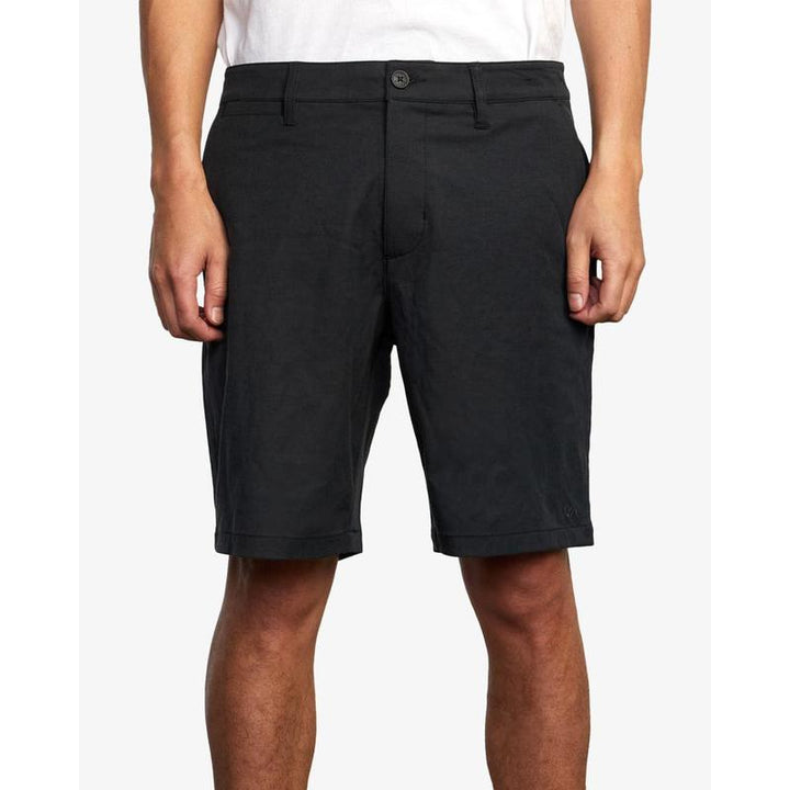 RVCA Herren Hybrid Shorts Back in Hybrid - black