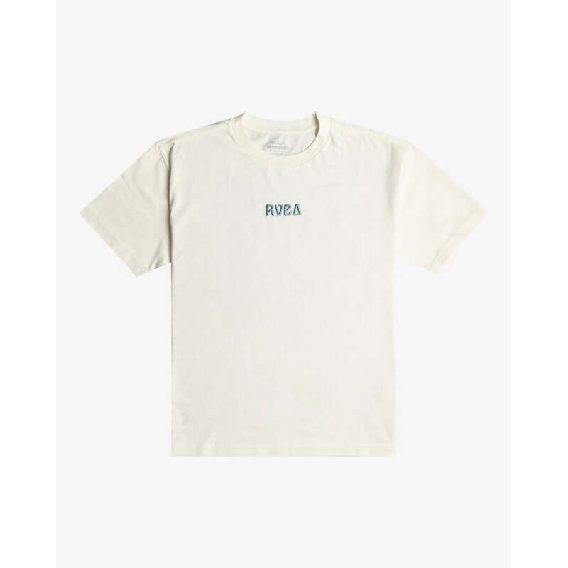 RVCA Herren T-Shirt Fly High Relaxed Fit - Antique White