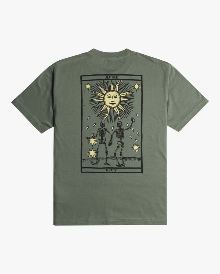 RVCA Herren T-Shirt Fly High Relaxed Fit Tarot Way