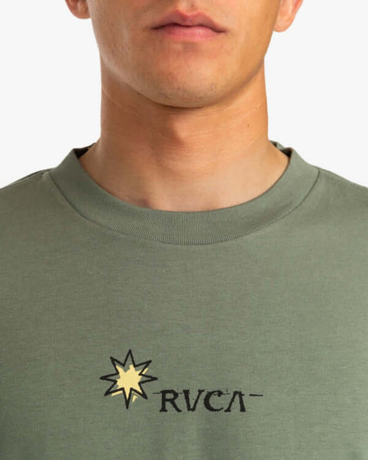 RVCA Herren T-Shirt Fly High Relaxed Fit Tarot Way