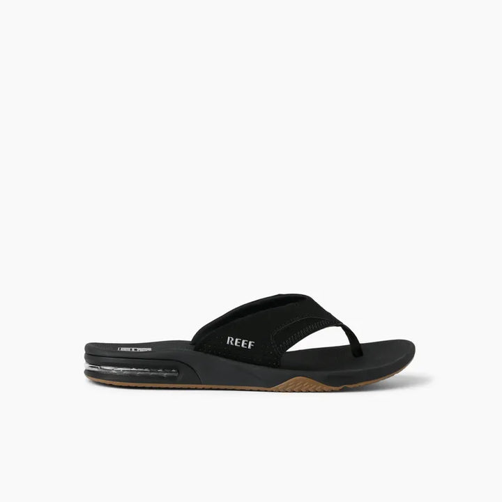 Reef Herren Flip Flop Fanning - black/silver