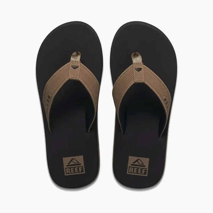 Reef Herren Flip Flop The Layback - black / tan