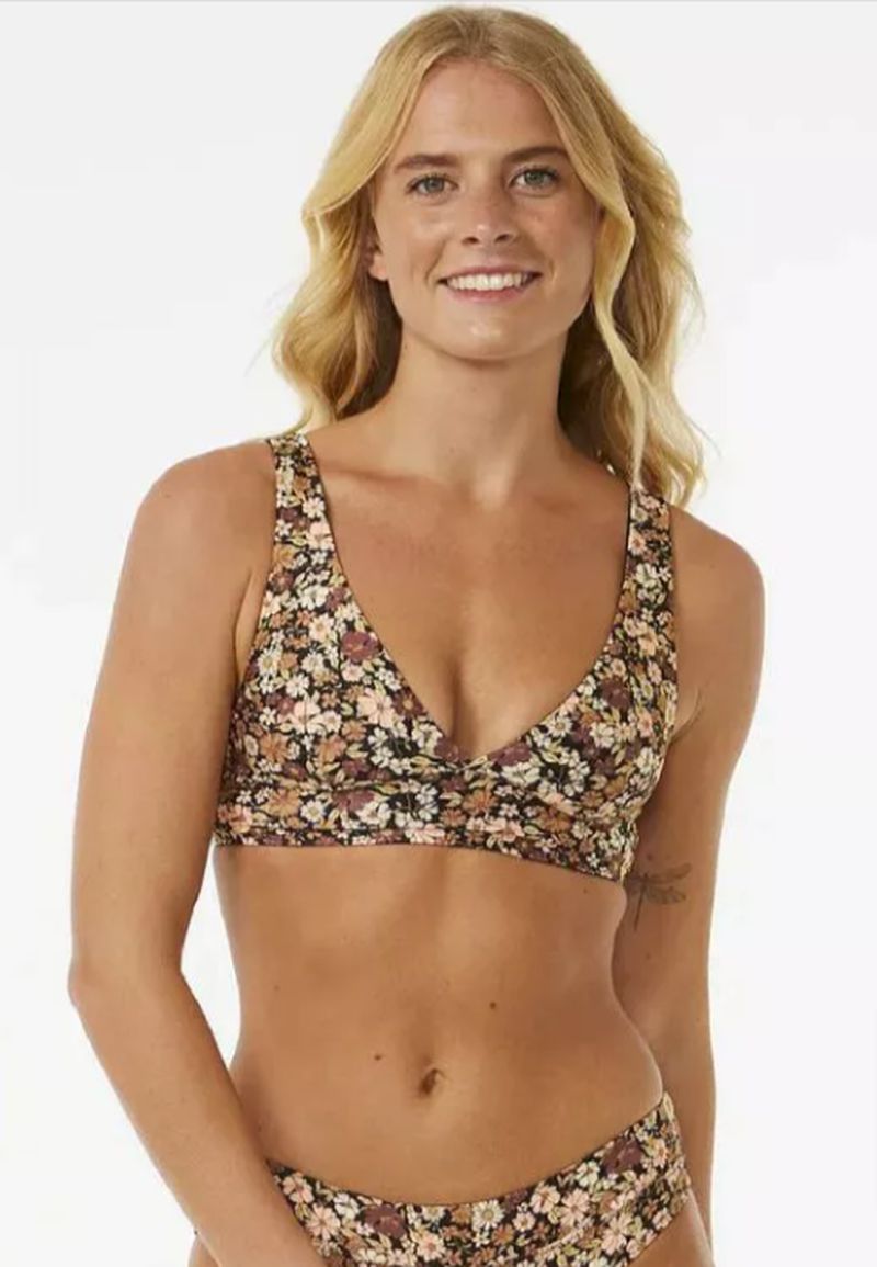 Rip Curl Bikini Top Sea of dreams zum Wenden - brown