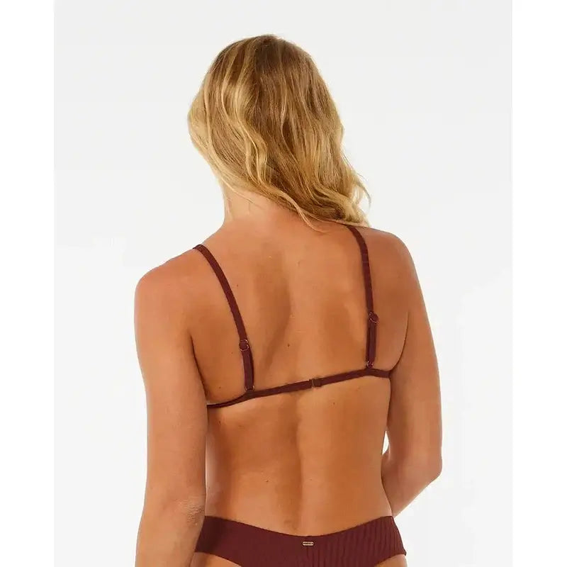 Rip Curl Bikini top Premium Surf Bikinioberteil mit festen Triangeln - plum