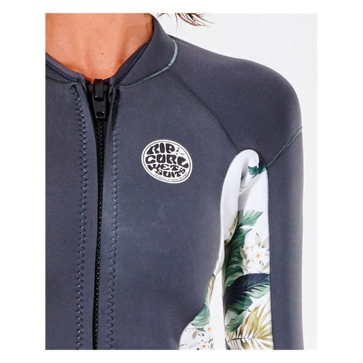 Rip Curl Damen 2mm Neopren Jacke Dawn Patrol - charcoal