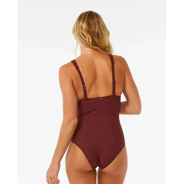 Rip Curl Damen Badeanzug Premium Surf D Cup - Plum