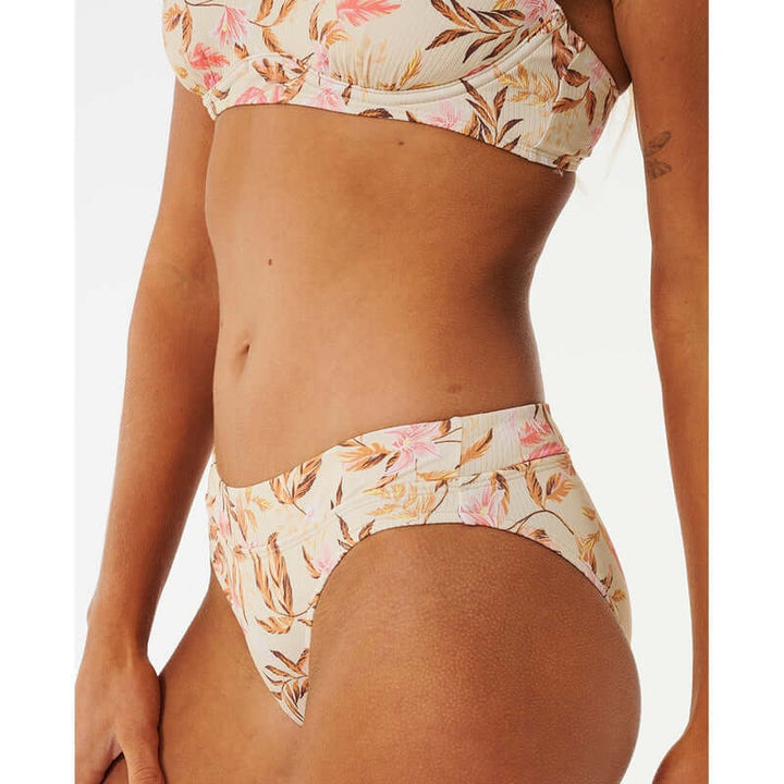 Rip Curl Damen Bikini Bottom La Isla Full Pant - natural