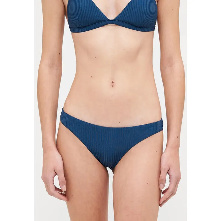 Rip Curl Damen Bikini Bottom Modern Rib Cheeky - dark blue
