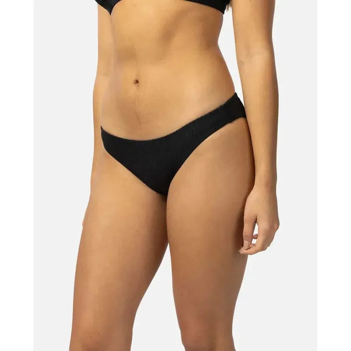 Rip Curl Damen Bikini Bottom Premium Surf Cheeky - black