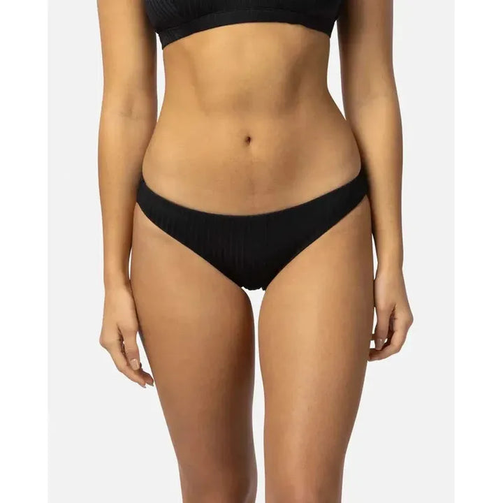 Rip Curl Damen Bikini Bottom Premium Surf Cheeky - black