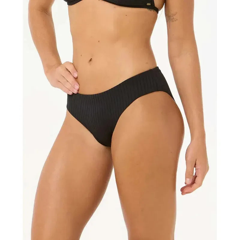 Rip Curl Damen Bikini Bottom Premium Surf Full - black