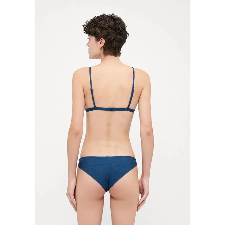 Rip Curl Damen Bikini Top Modern Rib Fixed Tri - dark blue