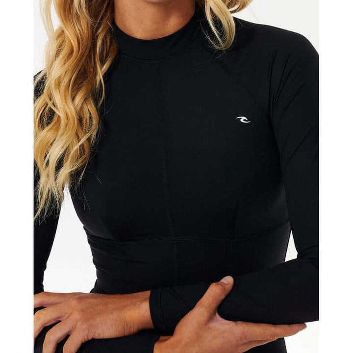 Rip Curl Damen Bodysuit Mirage ultimate LS UPF 50 - Black