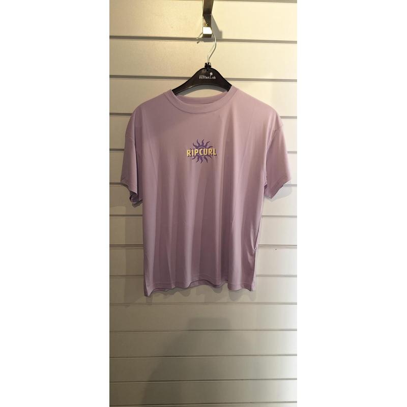 Rip Curl Damen Lycra Cala Vadella kurzarm - lilac
