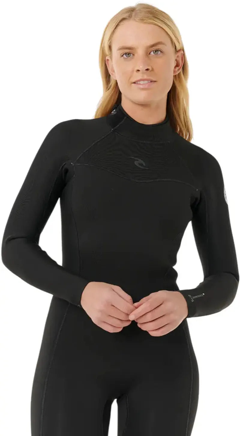 Rip Curl Damen Neoprenanzug Dawn Patrol 3/2 Chestzip - Black