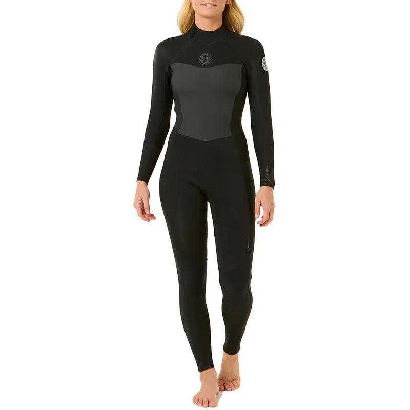 Rip Curl Damen Neoprenanzug Dawn Patrol 3/2mm Backzip E5 - black