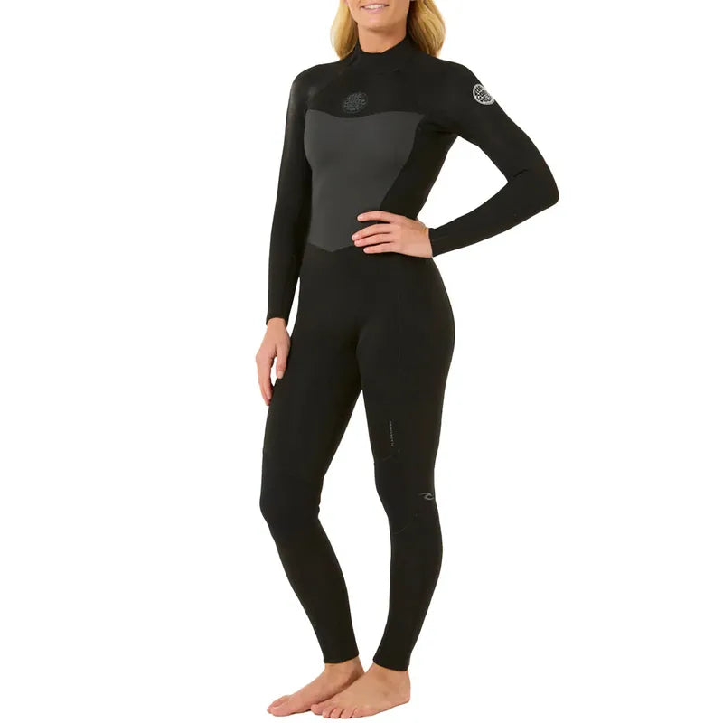 Rip Curl Damen Neoprenanzug Dawn Patrol 3/2mm Backzip E5 - black