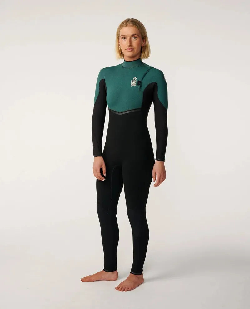 Rip Curl Damen Neoprenanzug E-Bomb 3/2mm Zipfree - black