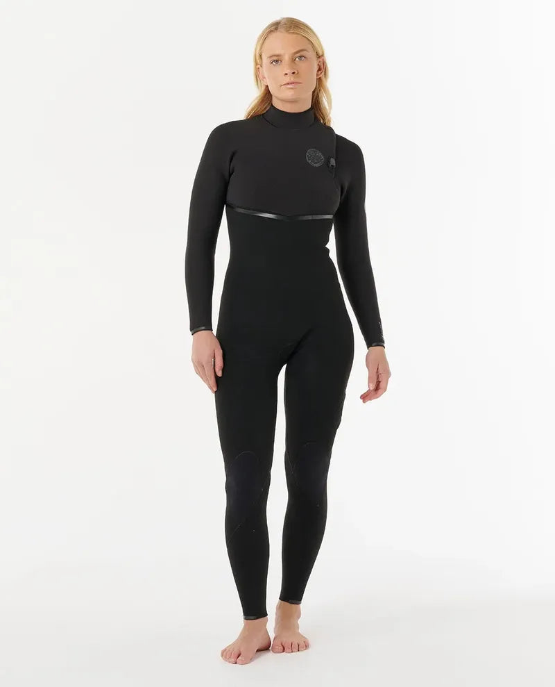 Rip Curl Damen Neoprenanzug E-Bomb 4/3mm Zipless - Black