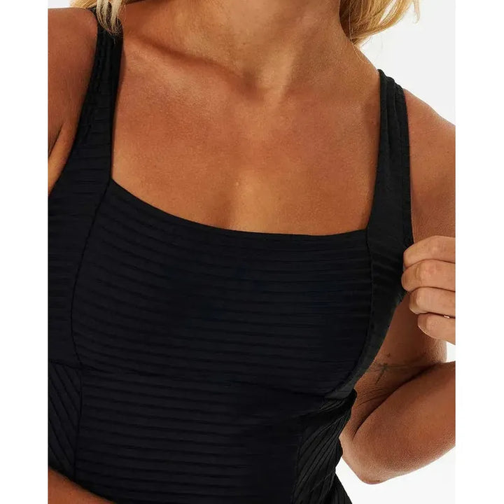 Rip Curl Damen Premium Surf D Cup Einteiliger Badeanzug - black