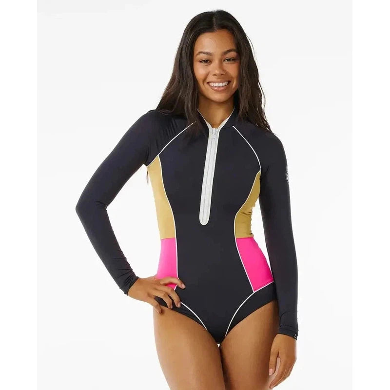 Rip Curl Damen Surfsuit Hibiscus Heat - Washed Black