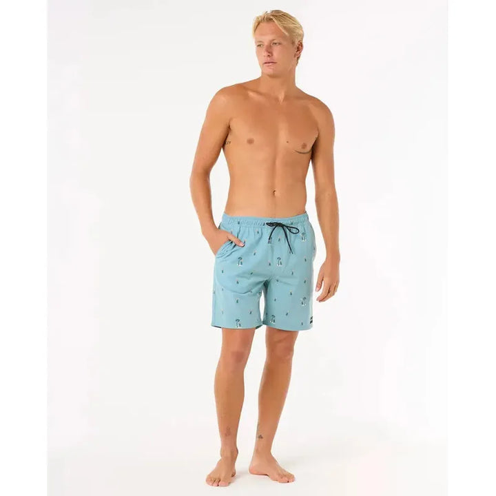 Rip Curl Herren Badehosen Hula Breach Volley - blue lagoon