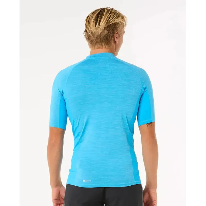Rip Curl Herren Kurzarm Lycra Performance Dawn Patrol - blue paint