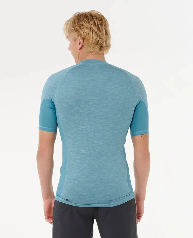 Rip Curl Herren Lycra kurzarm Dawn Patrol - Storm Blue