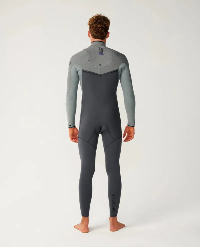 Rip Curl Herren Neoprenanzug 3/2 E-Bomb Zipfree - Charcoal Grey
