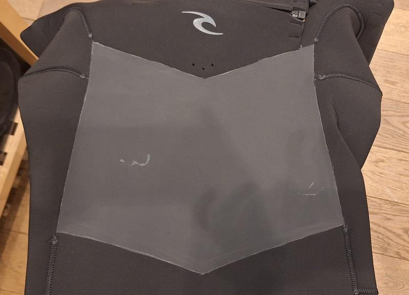 Rip Curl Herren Neoprenanzug Dawn Patrol 4/3mm Chestzip - Black (reparierte Glatthaut)