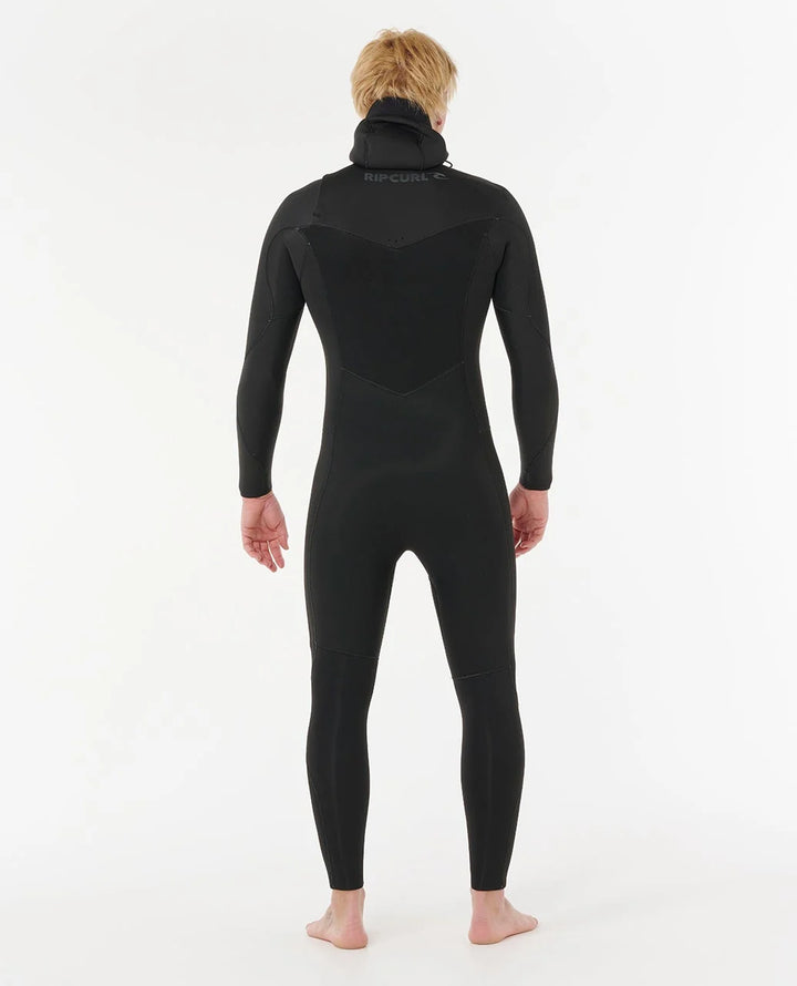 Rip Curl Herren Neoprenanzug Dawn Patrol 5/4mm Chestzip mit Hood - Black