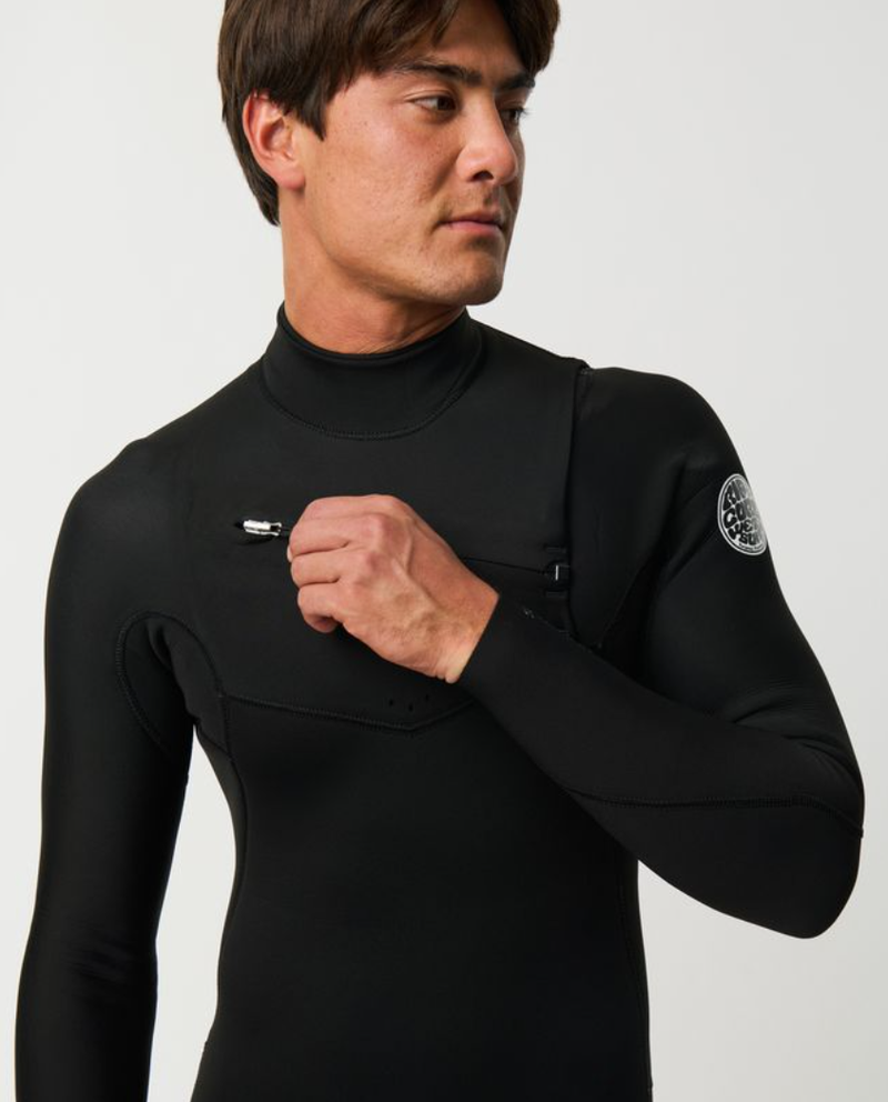 Rip Curl Herren Neoprenanzug Dawn Patrol Chestzip 3/2mm - Black