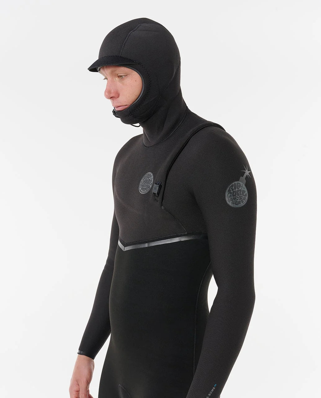 Rip Curl Herren Neoprenanzug E-Bomb 5/4 Zipfree - Black