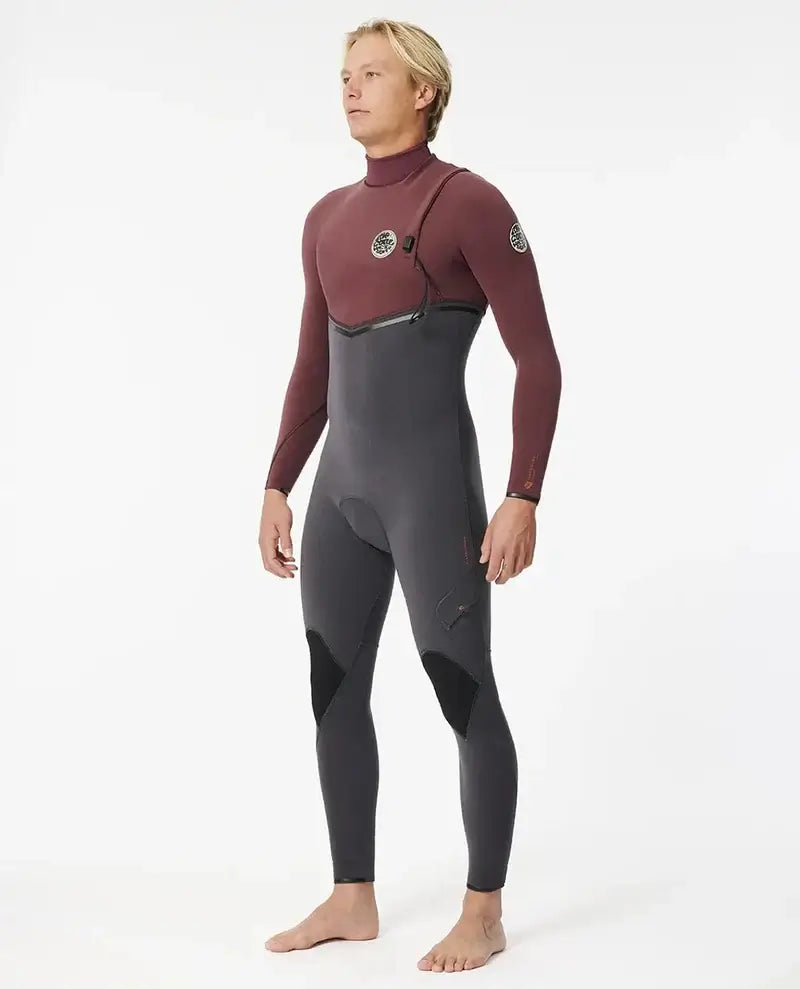 Rip Curl Herren Neoprenanzug Flashbomb Pro 3/2mm ZF - Maroon