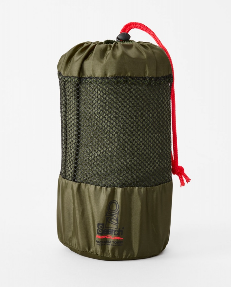 Rip Curl Herren Search Packable Towel - Deep Cactus