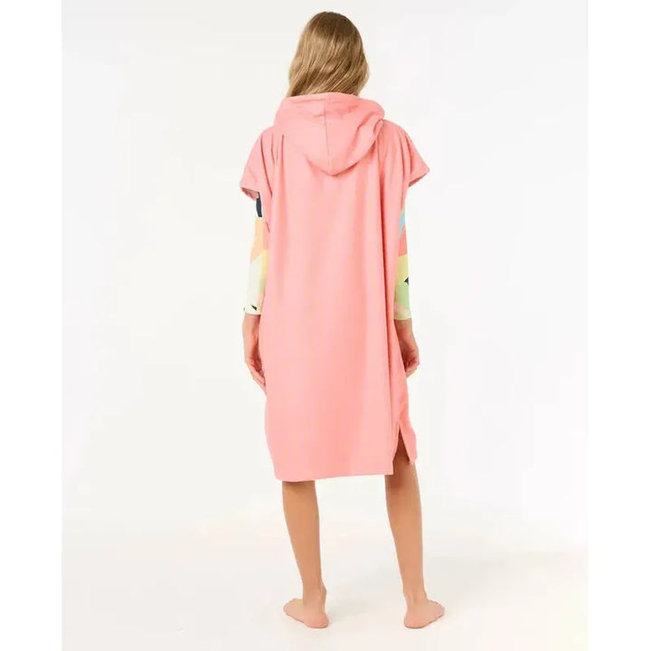 Rip Curl Kinder Poncho Mixed Hooded Towel - Mango