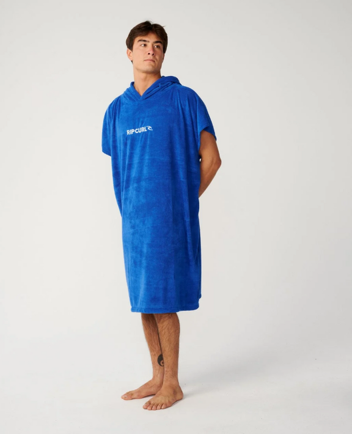 Rip Curl Poncho Brand Hooded Towel - Electric Cobalt